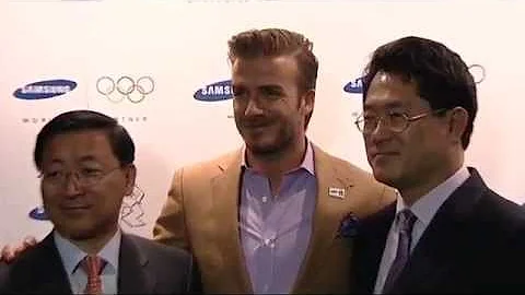 David Beckham, Duta Global Samsung untuk Olimpiade London 2012