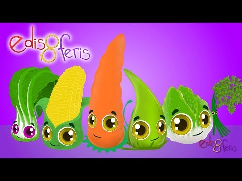 Sebzeler Meyveler ve Edis & Feris ile 30 Dakika Çocuk Şarkıları Dinle