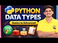 Data type in python🔥| Complete Tutorial for Basics to advance with Examples 🔥
