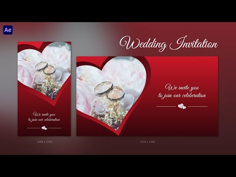 Wedding Invitation V1 | Premiere Pro, a Templates & Theme by Gatamotion (Thumbnail 1 of 4)