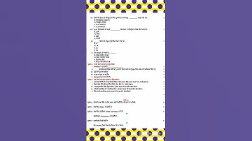 PSEB 8th class computer science model test paper 2023-24