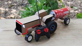 how to make rc controlled  tractor
