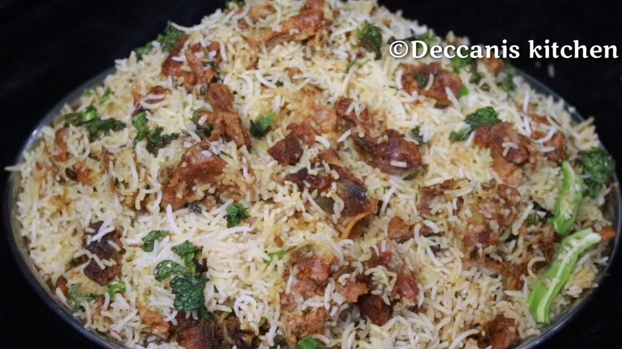 Hyderabad Ki Famous Dum Biryani Recipe (Restaurant Style Mutton Dum