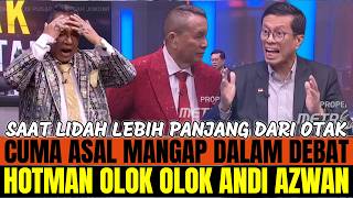 AGAIN AND AGAIN, ANDI AZWAN IS LAUGHED AT BY HOTMAN PARIS FOR BEING STUPID AT STADIUM 4