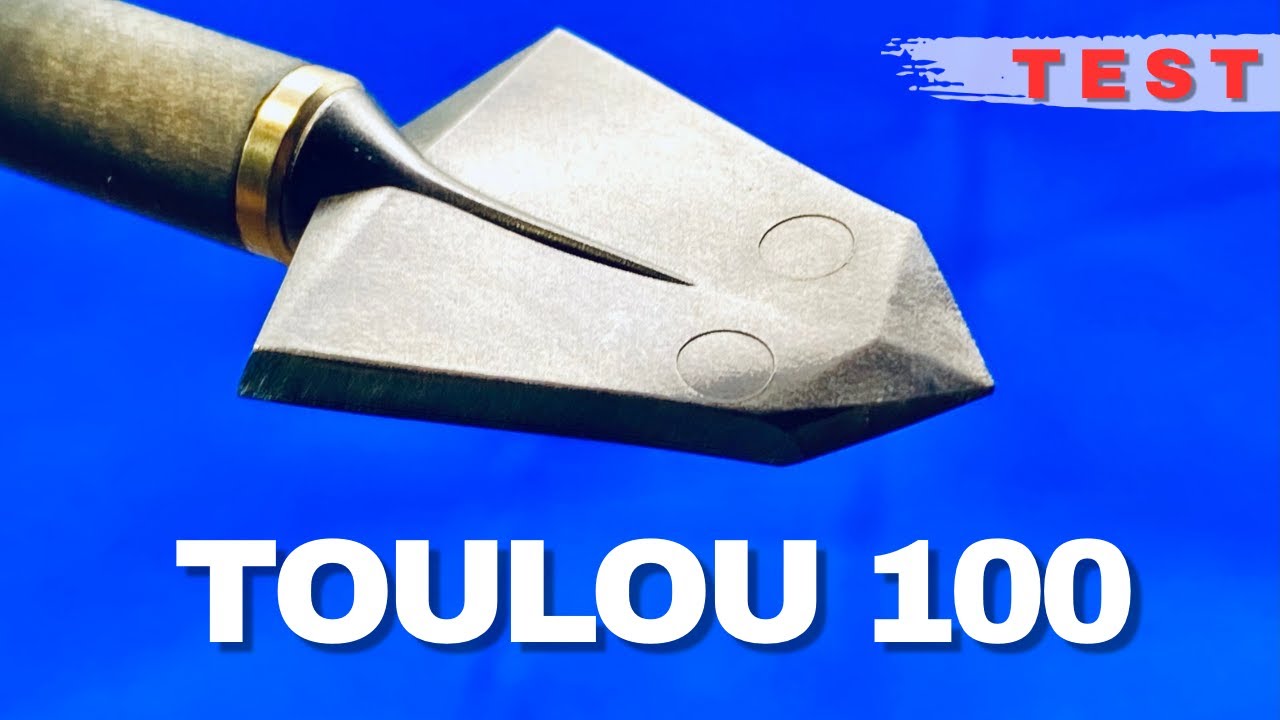 TOULOU 100 gr BROADHEAD TEST