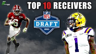 The TOP 10 Receivers In The 2021 NFL Draft