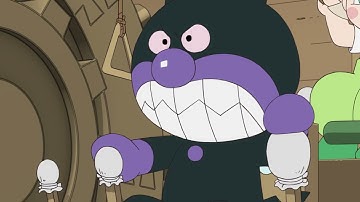 ばいきんまん「ウッドだだんだん、発進！」映画『それいけ！アンパンマン　ばいきんまんとえほんのルルン』大迫力の本編映像【2024年6月28日公開】