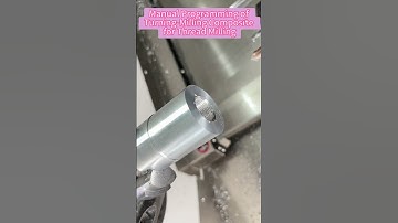 How to mill threads with PT52W powered turret? #cnclathemachine  #powerturretmachine