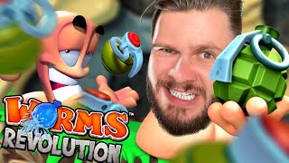 ВОРМС, но ТОЛЬКО ЛИМОНКИ // FROST & SNAKE: Worms Revolution