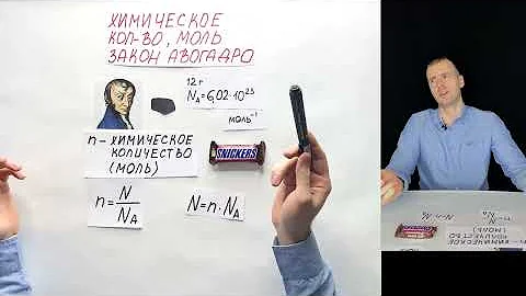Как за 4 МИНУТЫ выучить Химию? Химическое Количество, Моль и Закон Авогадро
