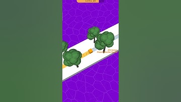 Line Color Tik Tok Viral Level 28 Completed #colorline #shorts