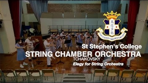 Tchaikovsky: Elegy for String Orchestra / St Stephen