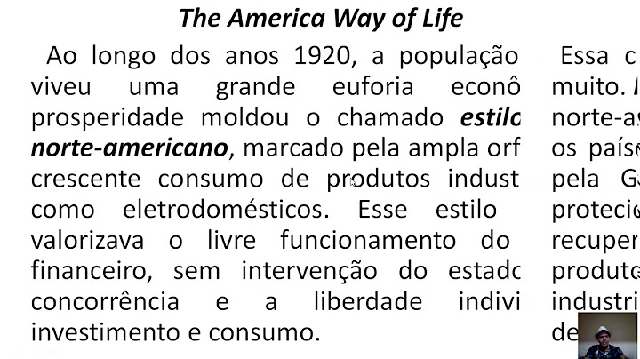 Quais os motivos que levaram à crise dos anos de 1920?