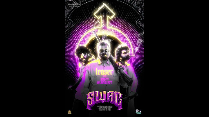 SWAG: Teaser Announcement | Sree Vishnu | TG Vishwa Prasad | Hasith Goli | People Media Factory