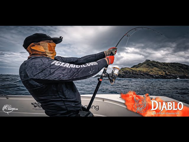 Introducing The DIABLO 81f 220 Popping Rod made by oceandevil.com 