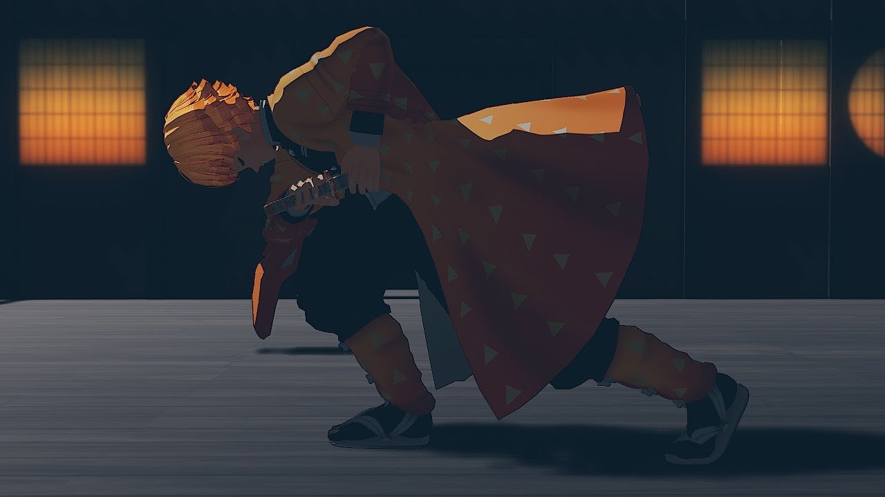 MMD×鬼滅の刃】雷の呼吸・壱ノ型・霹靂一閃 / Thunder Breathing First