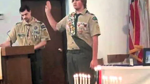 Tyler Voelker's Eagle Scout Court of Honor