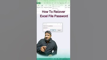 how to recover #excel  file password #shorts #microsoftexcel #msoffice #formula #subscribe