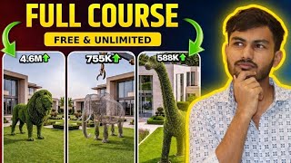 New Trending AI Plant Transformation Video Editing Tutorial | Haw to make AI shorts | Trending niche