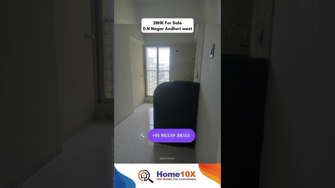 Spacious 2BHK Flat in DN Nagar, Andheri | Prime Location | Home10X 