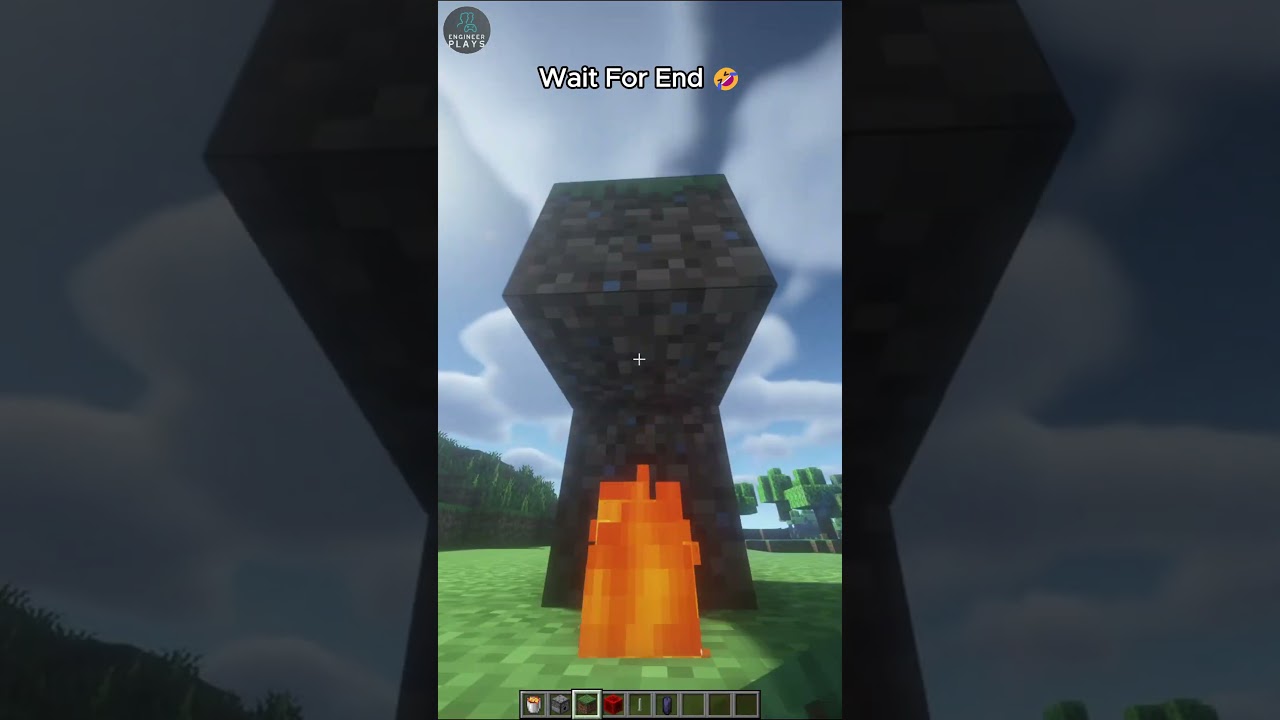 🔥Fire Sword🗡In Minecraft #shorts #minecraft