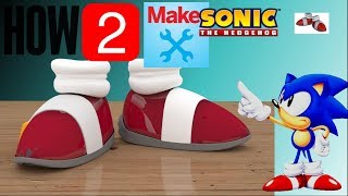 How to make Sonic shoes
