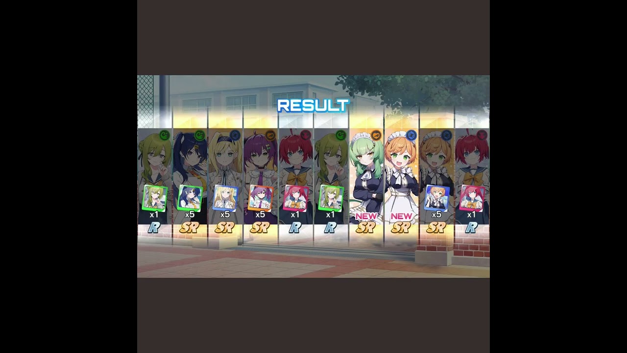 マブラヴズガールズガーデン　ガチャ回してみた❗️#マブラヴガールズガーデン 