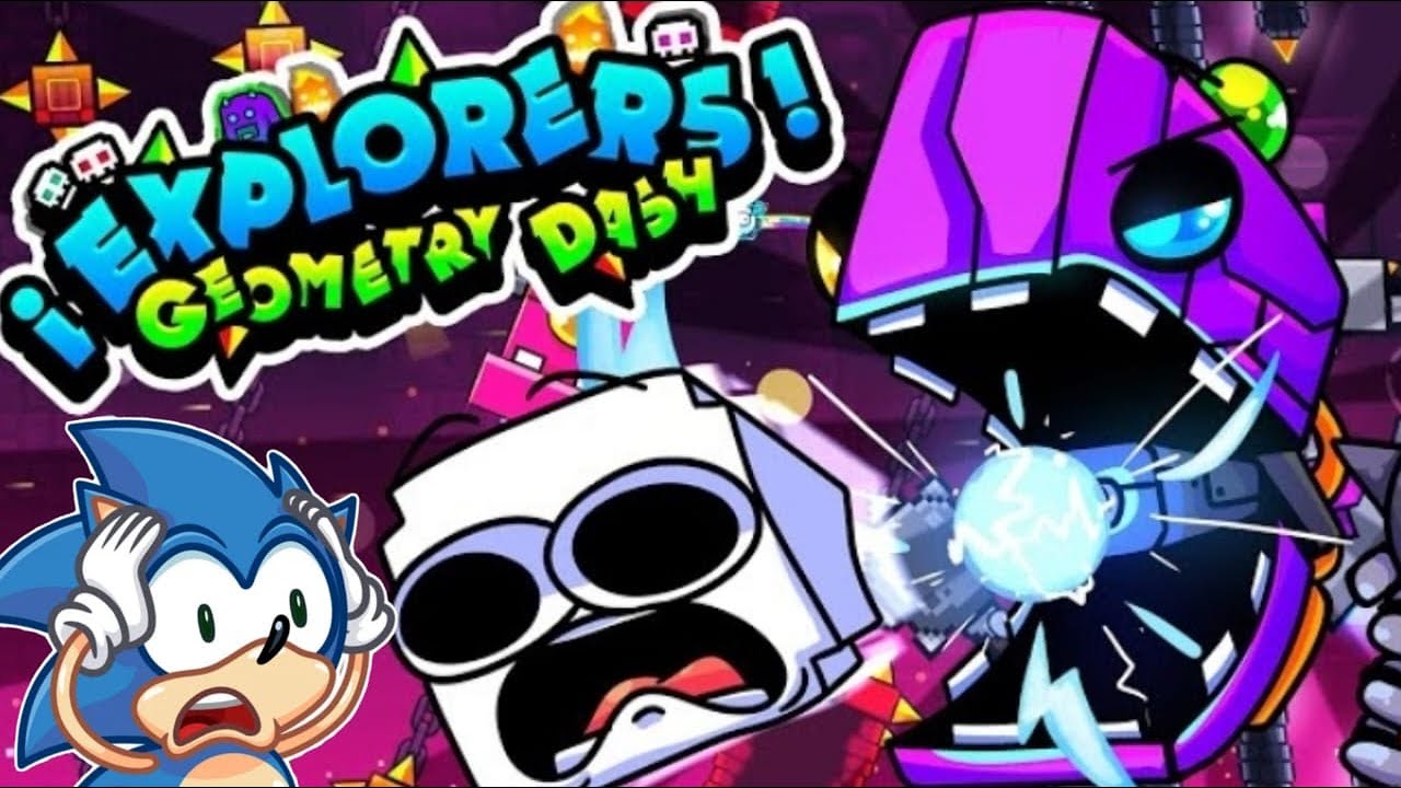 HonixPl4Y reacciona - ¿¡POR FIN SALIO EXPLORERS EN GEOMETRY DASH 2.2!?