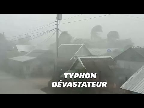 Vidéo: Que se passe-t-il avec le typhon aux Philippines?