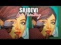 Sridevi live painting  avi vinay