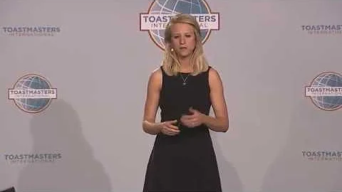 'The Sound' Kim Kaufman, 3rd place, Toastmasters I...