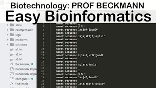 Easy Bioinformatics Without Coding