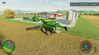 Finishing Corn Harvest | E57 Michigan Farms Map | Farming Simulator 22