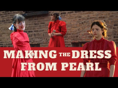 pearl movie red dress How I Made The Red Dress From Pearl