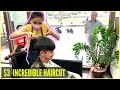$3 Taiwan Quality Men's Haircut ✂️ Salon Challenge. LIVING CHEAP