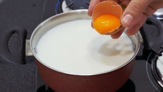 Put an EGG in boiling MILK – and you’ll never buy cheese again! 🧀🔥 screenshot 1