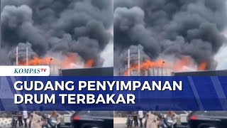 Download lagu Gudang Penyimpanan Drum Terbakar di Bandung, 15 Unit Damkar Diterjunkan ke Lokasi | BERUT