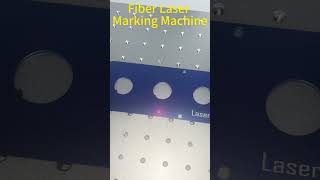 Fiber laser marking machine ，customized copywriting laser engraving aluminum materials