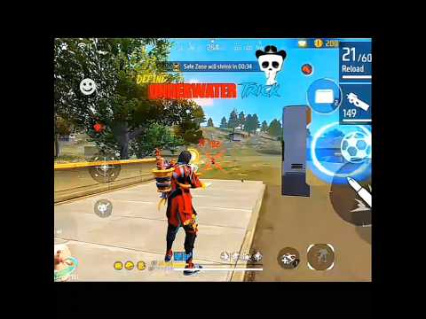 new underwater trick in ff🫨 freefireclips