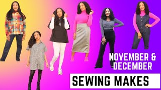 Sewing Makes! All the lovely garments!