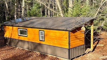 A Cozy Cabin you can build in your Spare Time !