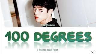 KIM SUNWOO (김선우) 100 Degrees (Cover) [Color Coded Lyrics]