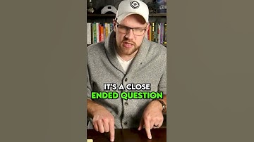 What a close ended question looks like | Sales Training | Ronald Walker