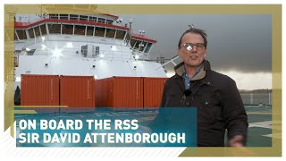 UK polar research ship 'David Attenborough' set for Antarctic voyage