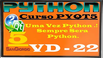 Curso Programação - Criando Um Sistema Avançado Em Python PYQT5  - 22
