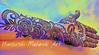 Heavy Arabic mehendi design | mehndi design | 2020