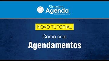 Simples Agenda - Como criar um Agendamento