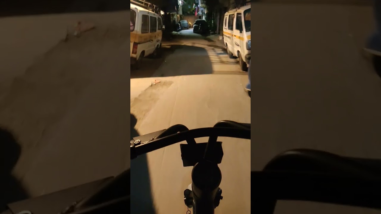 I TOOK THE YULU BIKE TO MY HOUSE🤣 