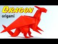 Dragon en papier origami facile comment faire un dragon en papier a4 de vos propres mains