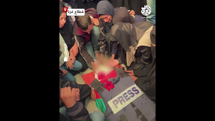 وداع مؤثر .. شاهد تشييع الصحفي الفلسطيني حسن اصليح بعد استشهاده في قصف إسرائيلي على خانيونس